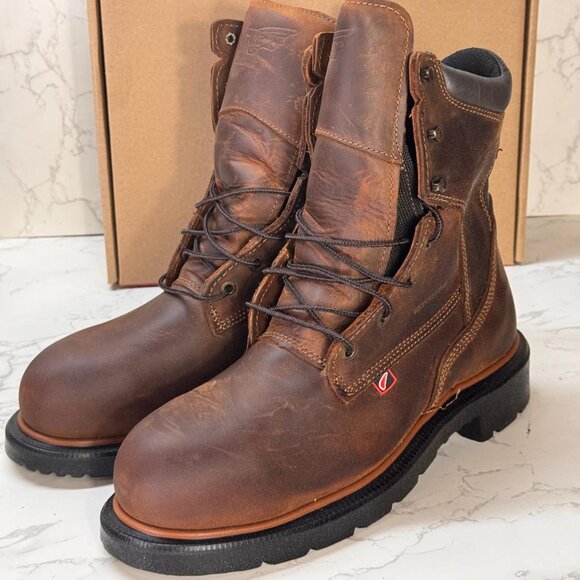 Red Wing 4200 Dynaforce Waterproof Boots (Steel Toe) 9D - Picture 1 of 8